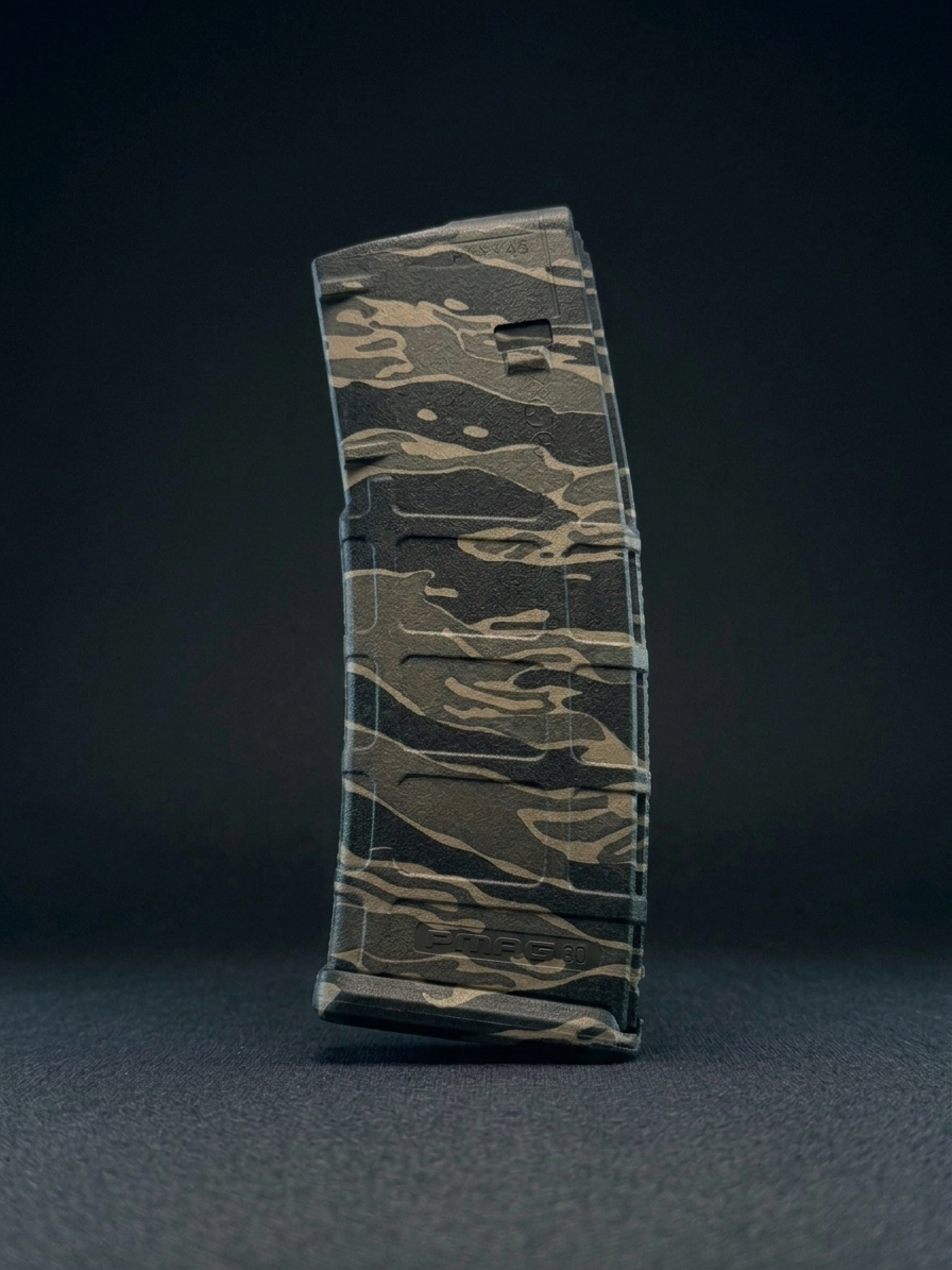 Urban Tiger Stripe Laser Engraved PMAG